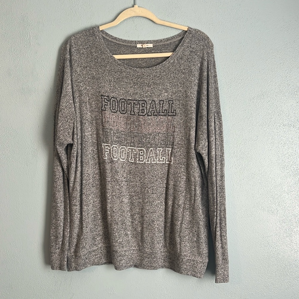 Maurices football sweater. Size large